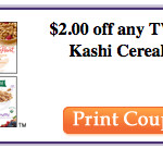 Hot Coupon – $2.00 off any TWO Kashi Cereals!