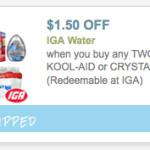 HOT Coupon – $1/2 MIO, Kool Aid, or Crystal light!