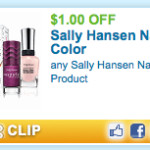 $1/1 Sally Hansen Nail Color Coupon RESET = FREE at Homeland, Cheap at Walmart