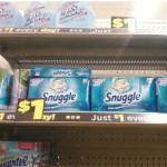 Stock up on Snuggle Fabric Dryer sheets at Dollar Tree