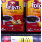 HIGH Value $1.50/1 Folgers Product = FREE + Overage at Walmart!!