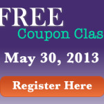 FREE Coupon Class May 30th – South OKC!