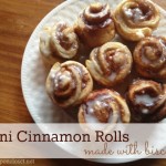 Mini-Cinnamon Rolls Recipe (Made with biscuits!)