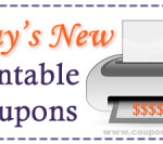 9 New Coupons to Print