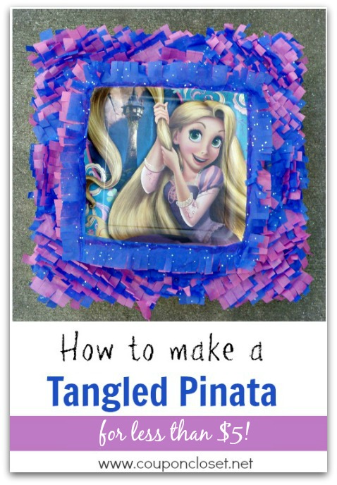 Make a tangled pinata for under $5 with these easy steps