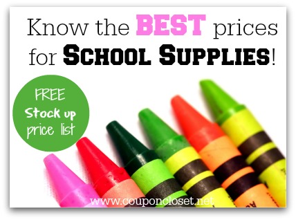 best prices for school supplies