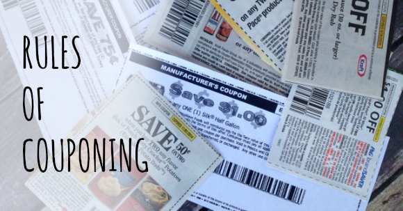 rules of couponing facebook image