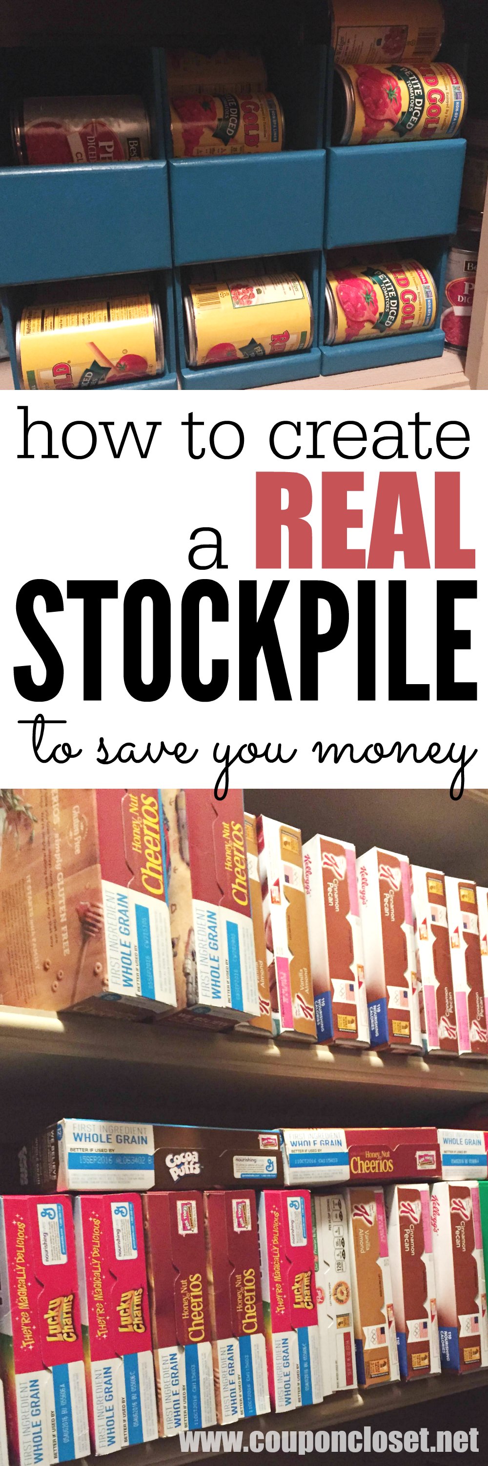 how to create a real stockpile
