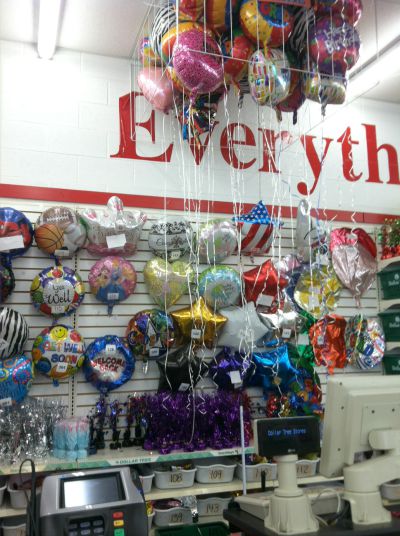 dollar tree balloons mylar items money