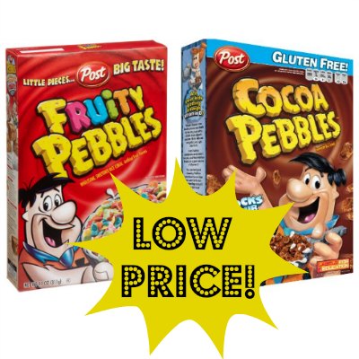 Crest: Post Fruity Pebbles &amp; Golden Crisp Cereal $1.50 per box - Coupon ...