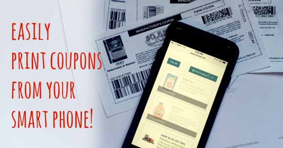 How to Print Printable Coupons from Phone - Coupon Closet