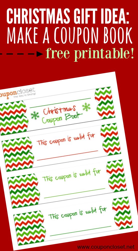 FREE Christmas Coupon Book Printable - Homemade Gift idea ...