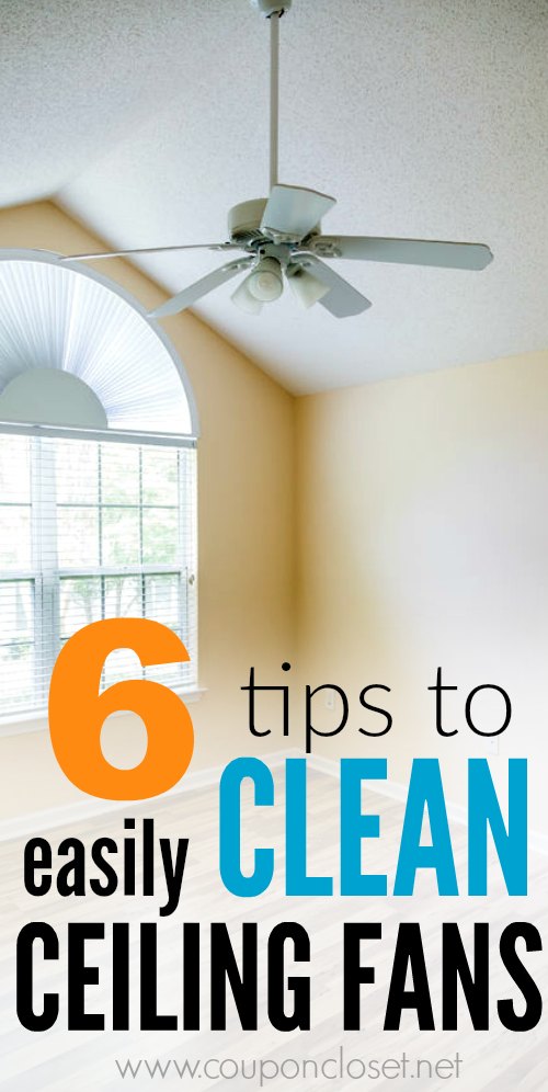 6 Easy Cleaning Ceiling Fans Tips One, How To Clean Ceiling Fans