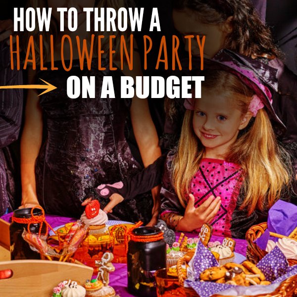 How to Throw a Halloween party on a budget? Here are easy tips for Halloween party food, Halloween party games, and Halloween decorations.
