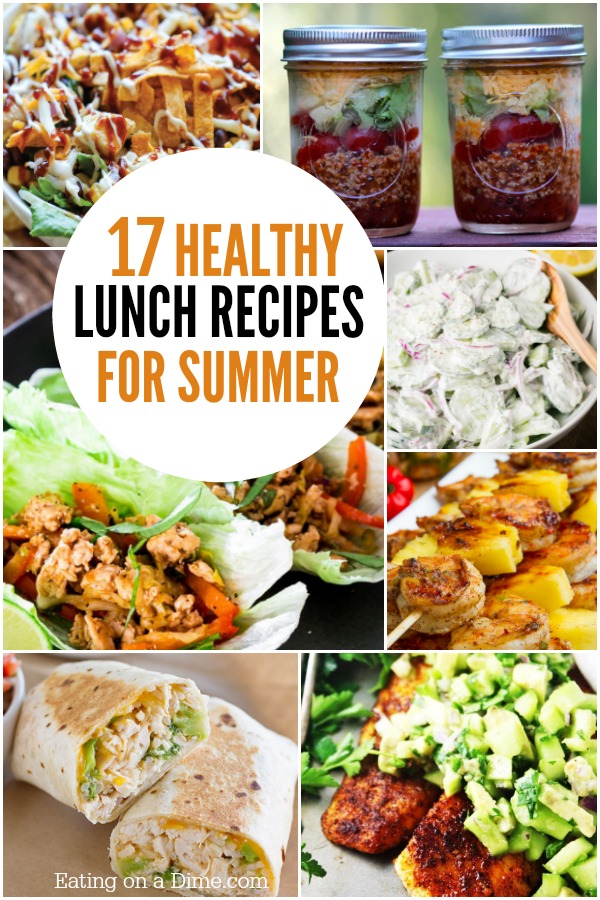 Healthy lunch recipes- Summer lunch recipes you can make quickly!